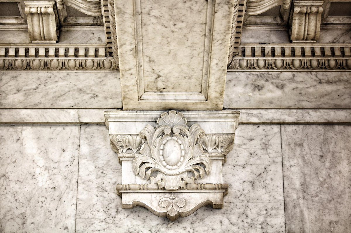 WellsBuilding's tweet photo. Detail of the marble and stonework inside the lobby of the Wells Building. #WhyWells @WellsBuilding https://t.co/iDvqON1i4j