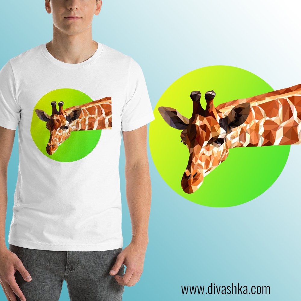 Divashkastyle's tweet photo. "The Fast Walker" is now a part of our #Wildlife collections for men at #divashka 😎🔥

Find him at https://t.co/MkE4mOe8eY for $29.95
#tshirt #tshirts #tshirtdesign #men #mensfashion #mensapparel #menstshirt #menswear #divashka #lowpoly #wildlife #giraffe https://t.co/MW21iklAbW