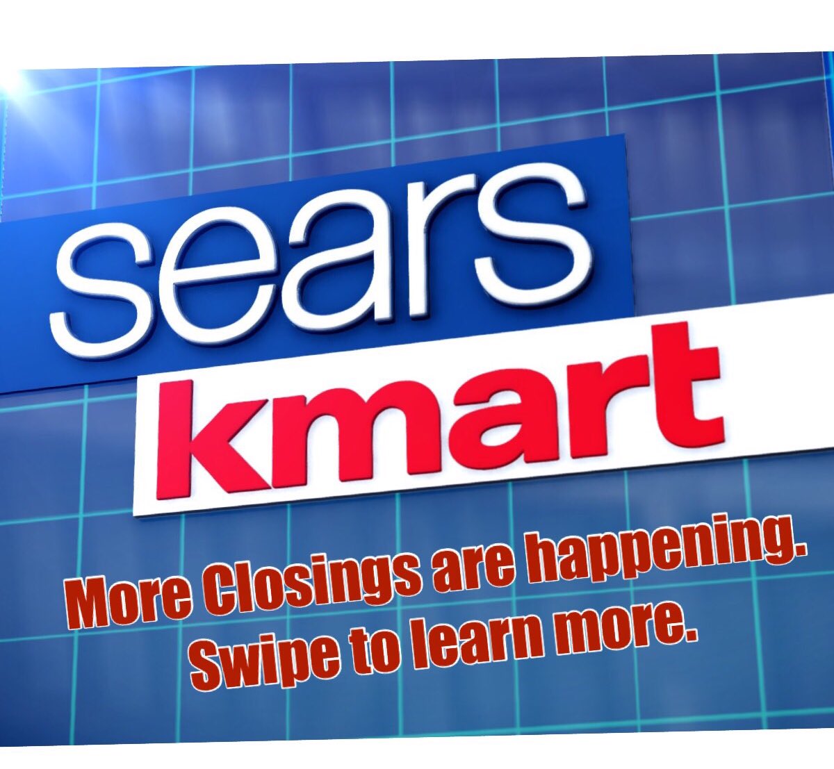 RightNowNews_'s tweet photo. Here’s what you need to know about the latest round of #Sears and #Kmart #closures. #bankruptcy #socialmedianews #igtv #rightnownews #consumernews #onyourside https://t.co/gar5Fn2X5x