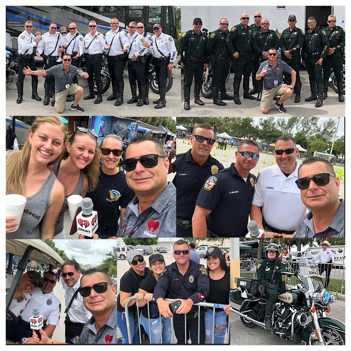MOBILEMIKE_'s tweet photo. Your #iHeartFamily supporting the #PoliceMotorcycleRodeo #SupportLawEnforcement #CommunityService with #MobileMike #iHeartMedia #iHeartRadio #Y100Miami #Big1059 #TU949 #1035theBeat #939MIA #WIOD thank you all for what you do each and every day 🙏😁 https://t.co/k5LqL6CvDU