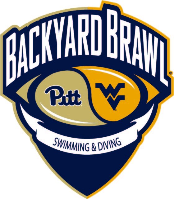 Get ready - it's almost time to brawl. The Mountaineers travel to Pitt for Saturday's 9:30 a.m. meet at Trees Pool. #HailWV