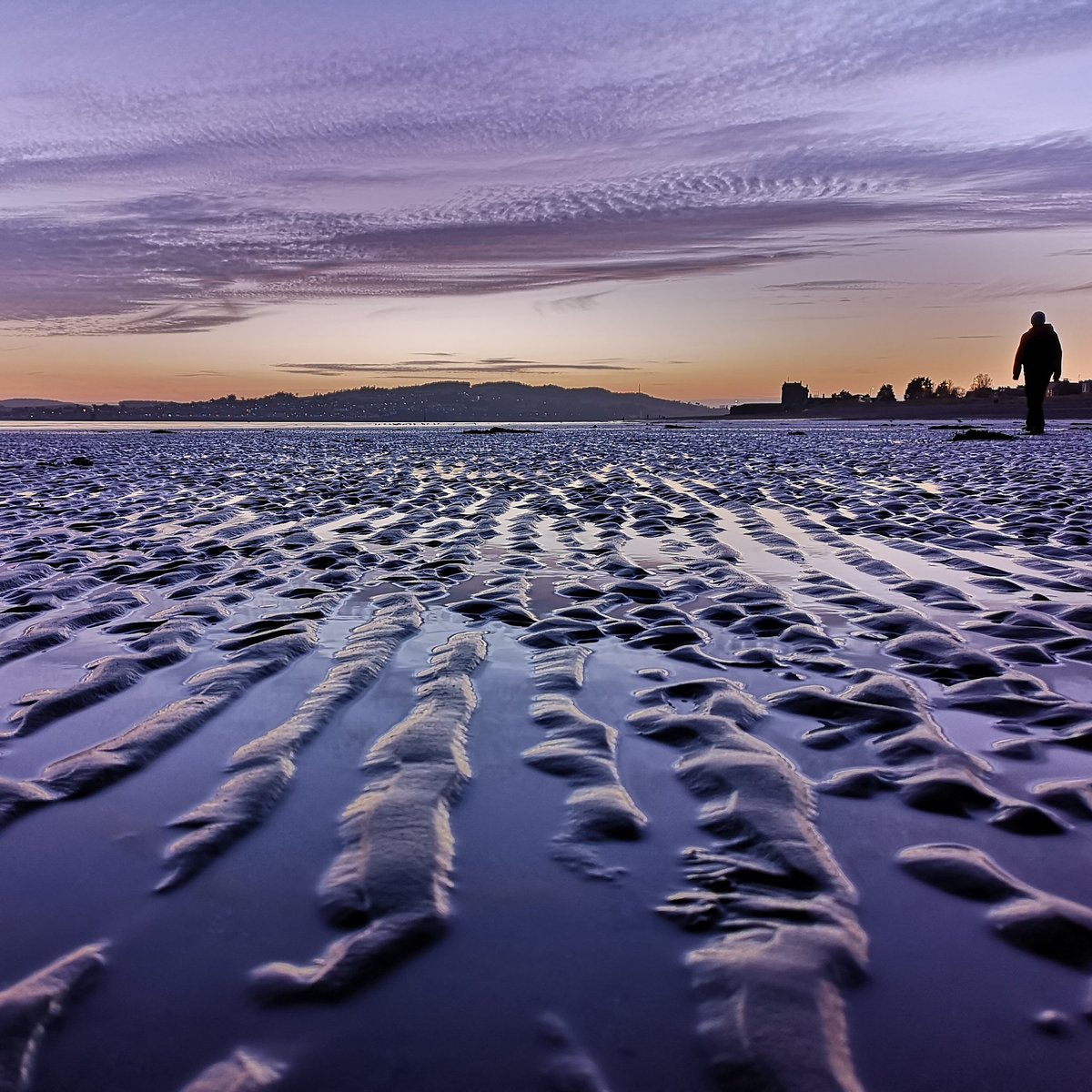 RebeccaCarrotte's tweet photo. Days 5,6&7 #7DaysofWildChristmas more wonderful walks with fabulous folks. Lovely. #coast #seaside #reflections #clouds #Sunset #walks #wild #getoutdoors @ScotWildlife @WildlifeTrusts @stepchangescot @HealthDundee https://t.co/KQPfcd0KA5