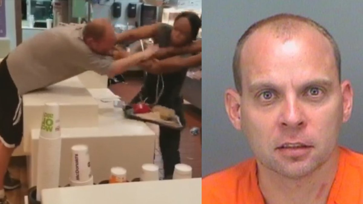 WATCH VIDEO #FloridaMan attacks McDonald's employee after not getting a straw bit.ly/2SAcm26?utm_so… https://t.co/XLnF02EVtW