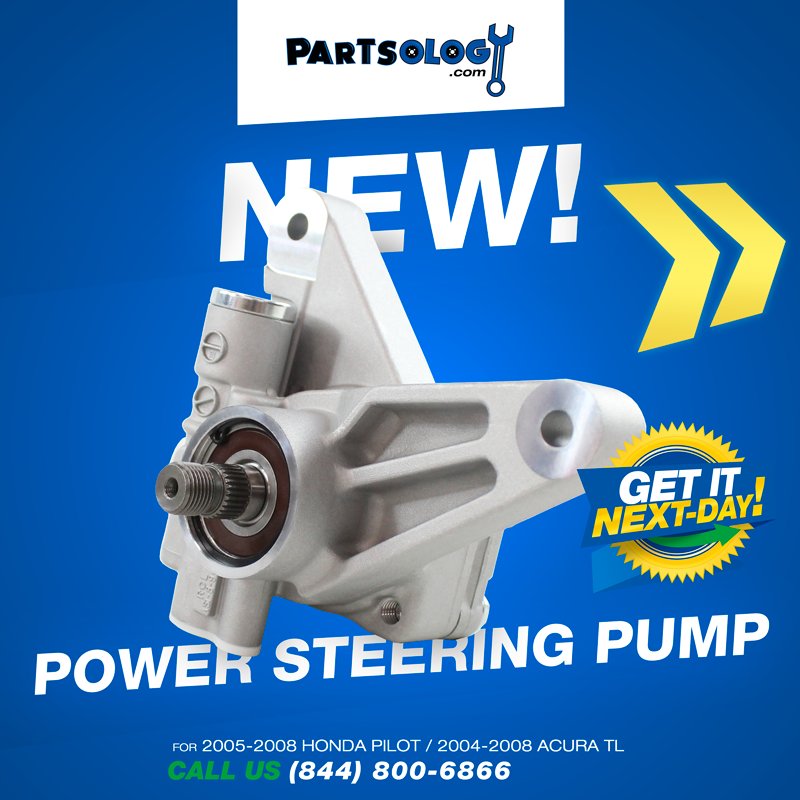 partsology's tweet photo. Looking for a New Power Steering Pump for your #Honda #Pilot or #Acura #TL?
https://t.co/daC7opIIA5
Click Here☝

#powersteeringpump #autoparts #engineparts #carparts #wednesdaywisdom #engine #mechanics https://t.co/Tv6YQyElEf