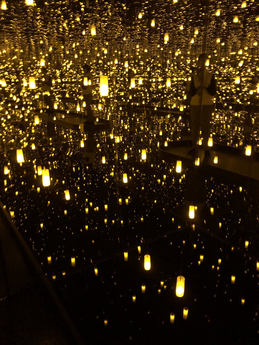 Great way to spend last day of the break! #HighMuseum #infiniteKUSAMA Ran into 2 students also!