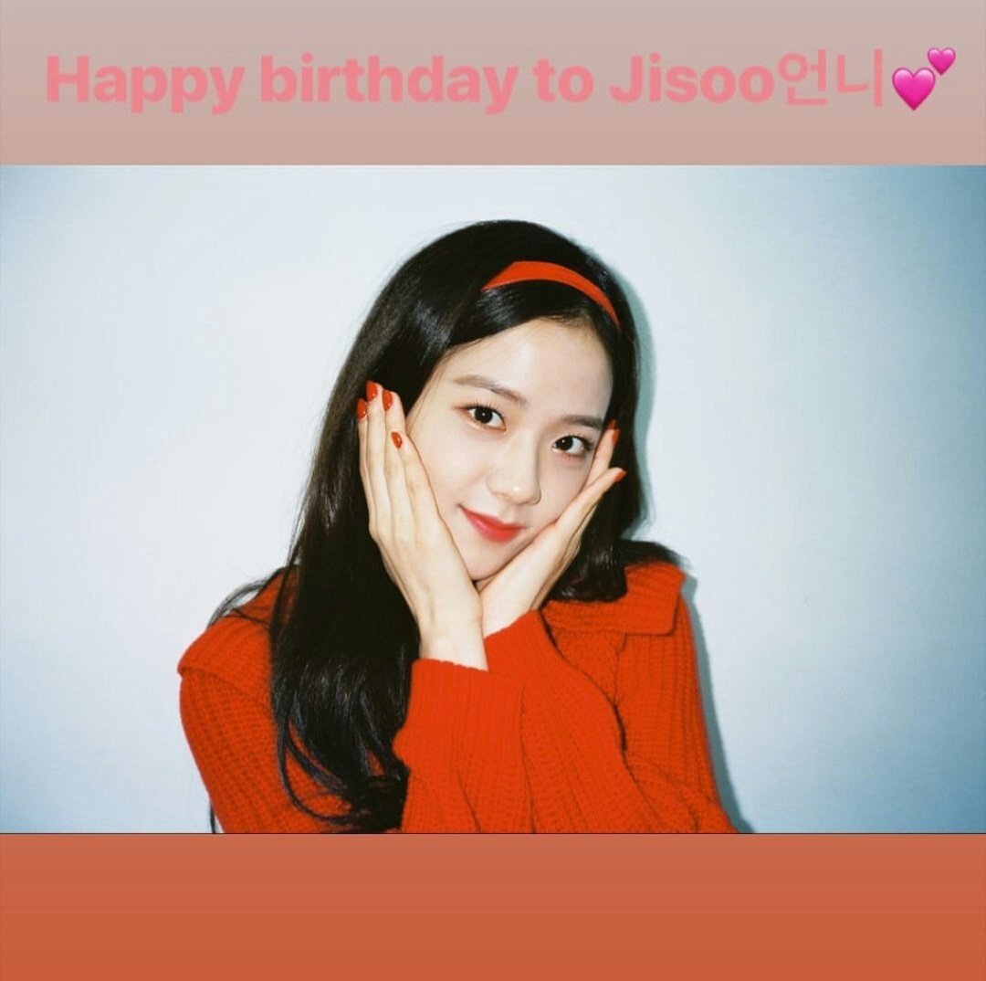 ChicadeJennie's tweet photo. #MissKoreaJisooDay Felizz cumpleaños a esta hermosa Mujer❤ https://t.co/kPtP3Pc9a8