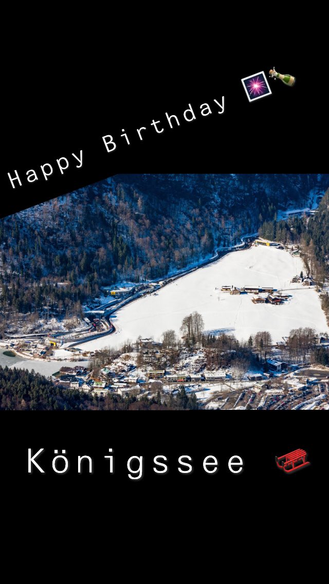 FIL_Luge's tweet photo. Happy Birthday 🎂🎁🎉 🍾 to your 50th anniversary Kunsteisbahn Königssee 🛷🎆🍀
#LugeLove #Königssee #anniversary #LugeTrack #Track #Kunsteisbahn https://t.co/O9zcLOiDum
