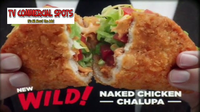 CommercialSpots's tweet photo. Taco Bell TV Commercial -  The Naked Chicken Chalupa And Wild Naked Chicken Chalupa - Things Just Got Wild - Taco Bell, Live Más - https://t.co/1uGMOLjKFZ https://t.co/MsBWj9jEdm