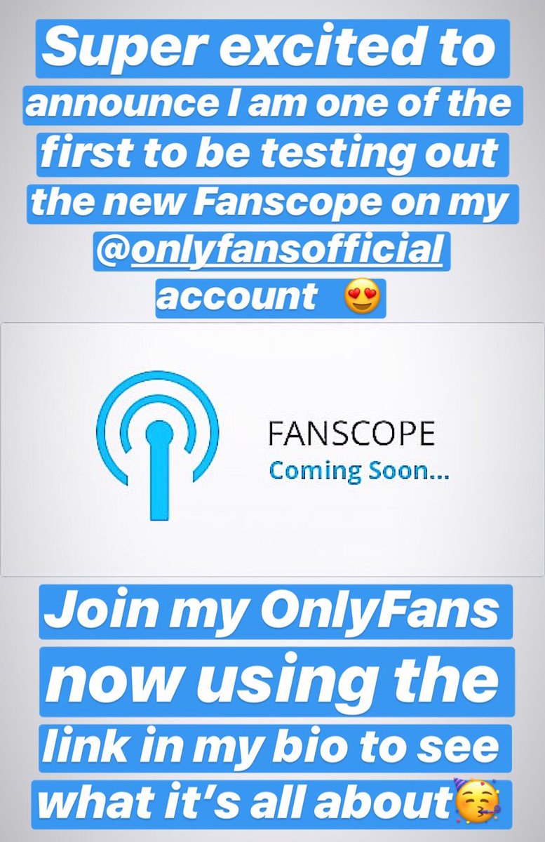 CharlieeRose3's tweet photo. ๐ MASSIVE NEWS!!! ๐
I am one of the only @OnlyFansApp accounts to feature the BRAND NEW #fanscope feature on my account!! ๐ฅณ
Head over to my #OnlyFans to check what itโs all about ๐
https://t.co/LoEXASP0hH ๐ฅ #RT https://t.co/8tMzcrFyxp