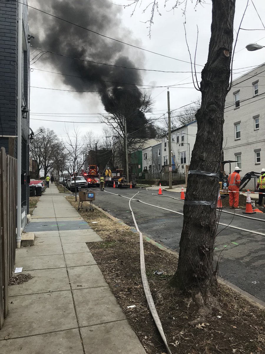 4200 Blk Edson Pl NE.  Good work by E27 Officer to identify fire location and deploy units to confine and extinguish fire.