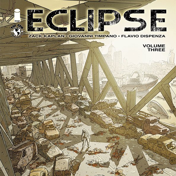 zackkaps's tweet photo. I have a big January coming up. First off, the Third Volume of @ImageComics @TopCow #ECLIPSECOMIC drops NEXT WEEK, January 9th, and I know a lot of ya'll have been waiting for the trade. Wait no longer. #sunkills delivered. https://t.co/O9ij64RNmu