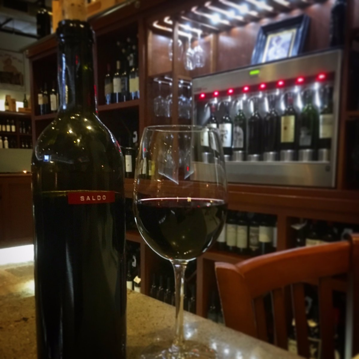 From one of our favorite vintners <a href="/PrisonerWineCo/">The Prisoner Wine Company</a>, the Saldo Zinfandel features bold aromas of black licorice, black pepper, cherry and baking spice. Treat yourself to a glass on special this week.