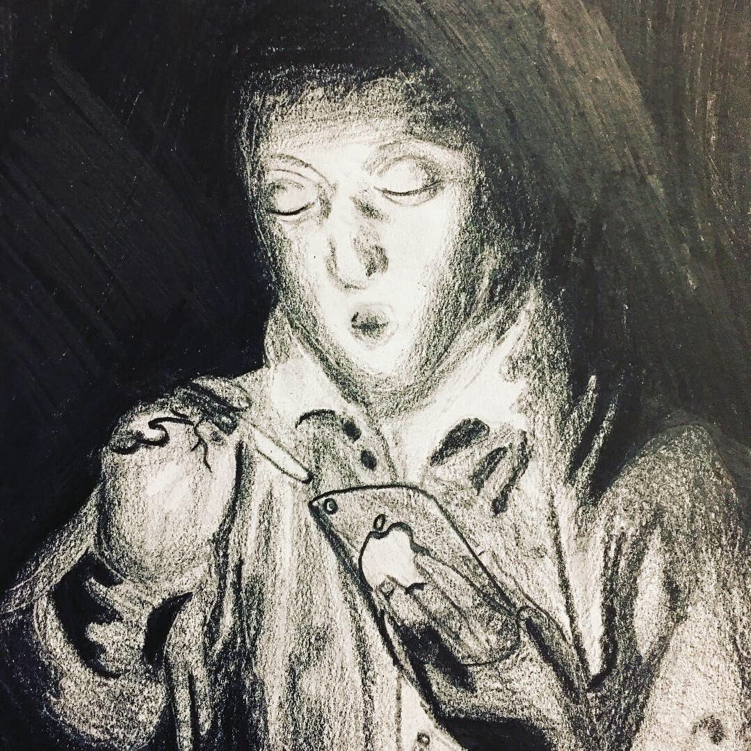 RIH_ART_DEPT's tweet photo. #remadearthistory #drawingI https://t.co/itscCqBmbK