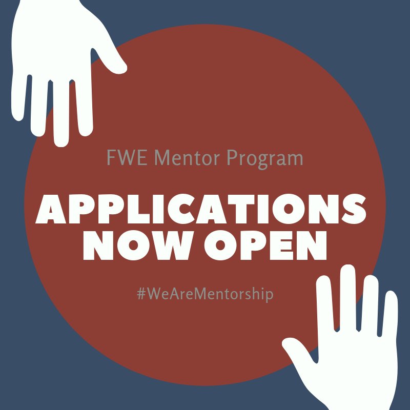 WiTWorld_'s tweet photo. Calling all industry experts – @FWECanada’s Mentor Program needs you! Apply today to help a female entrepreneur take their business to the next level. Applications: https://t.co/MO6c6FhotH #FWEMentorProgram https://t.co/jG7dZP5u7n