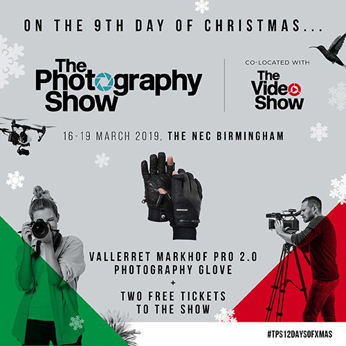ukphotoshow's tweet photo. Don't forget to enter our 12 Days of Christmas competition. For the ninth day of Christmas we have teamed up with @Vallerret. For a chance to win head to our Facebook page. Hurry! Competition closes at 23.59 tonight: https://t.co/Liu7wsiNJp #TPS12daysofxmas https://t.co/Uqs6CqJp23