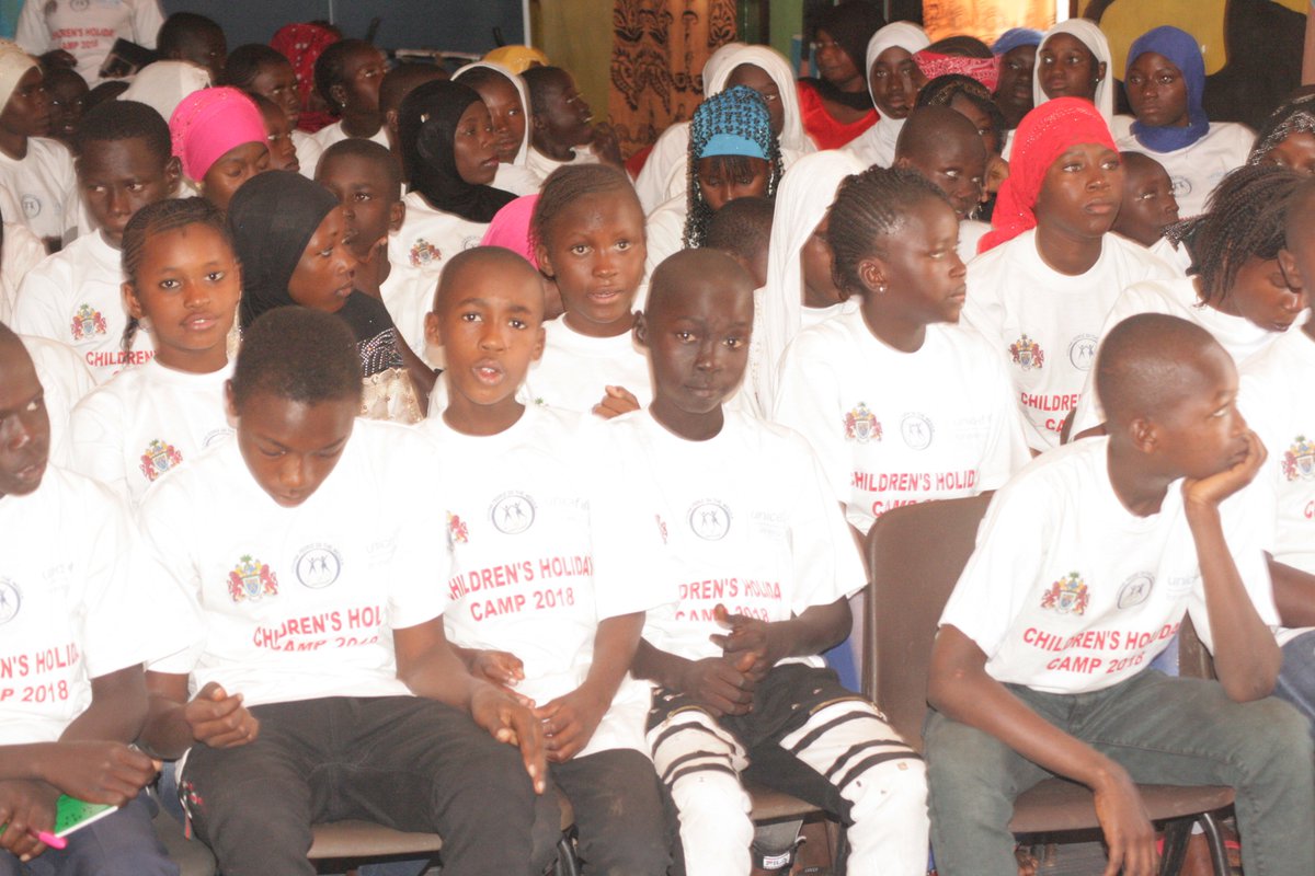 YPMGambia's tweet photo. Highlights of the official opening ceremony of the National Children Holiday Camp on the theme : Every Child in School and Performing: held in Mansakonko @sandralattouf @UNICEFGambia @MariePierre_P @SharonWardleFCO https://t.co/V2Zaf66gLN