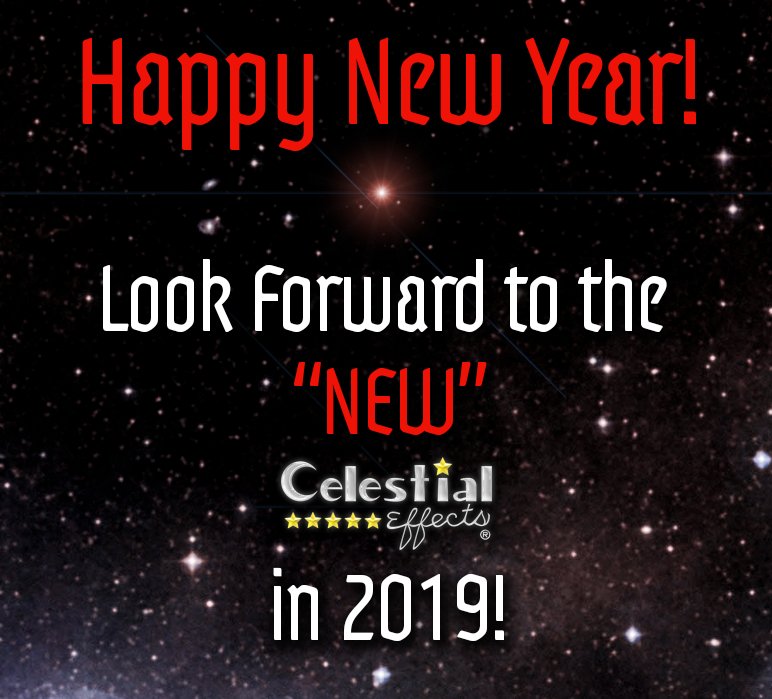 CelestialEffect's tweet image. Happy New Year. Let's make 2019 rock! #celestialeffects #HappyNewYear2019