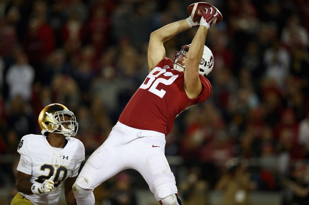 NFLDraft_2020's tweet image. Oklahoma T Cody Ford, Stanford TE Kaden Smith are the latest to declare for the draft.