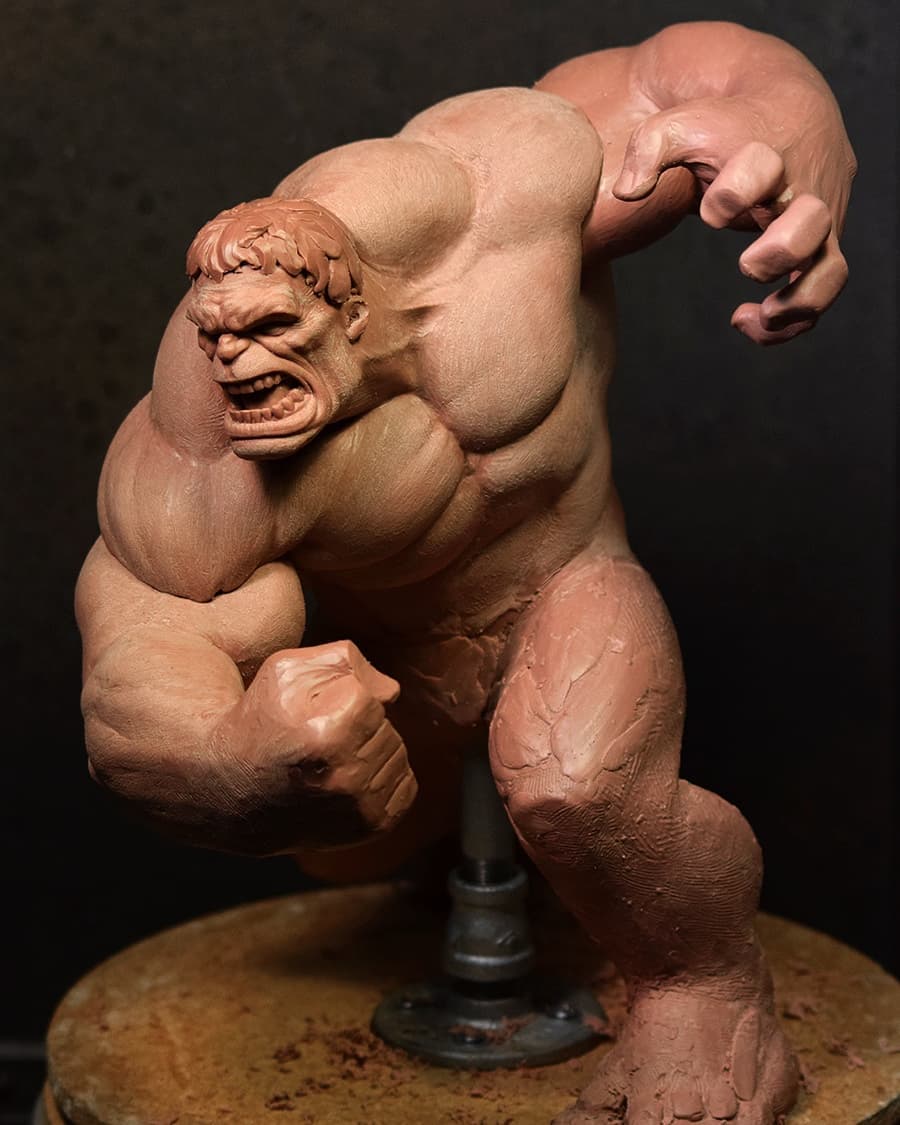 Monster Clay on X: Monster Clay Sculpt of the Day 01/01/19