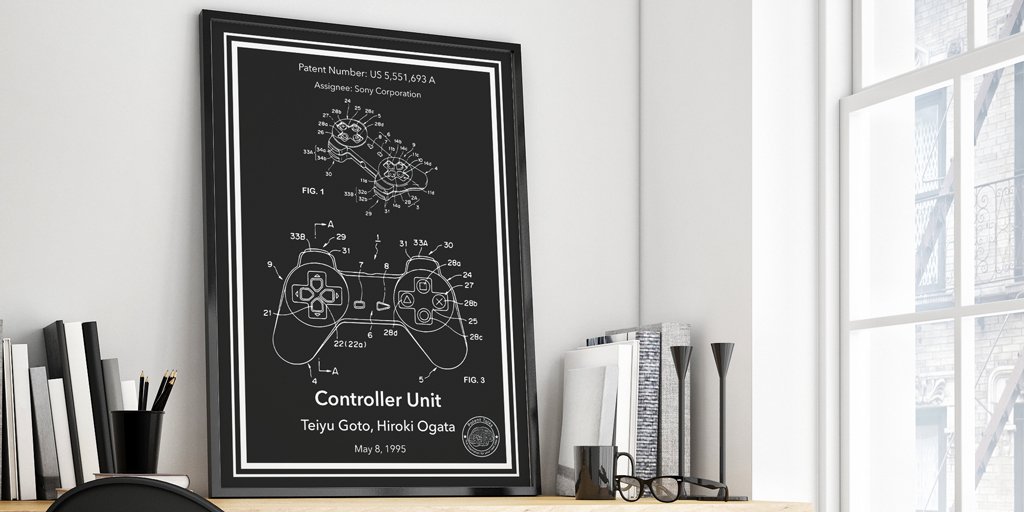 Sony Playstation® Oyun Kolu Patent Posteri
Playstation® Oyun Kumandasına/Koluna ait patent tasarımını işleyerek bu patent posterini oluşturduk. Bu patent posteri ile hatıralarınızın tekrar gözlerinizde canlanacağına eminiz.
patenttalks.com/sony-playstati…
#playstation #patenttalks
