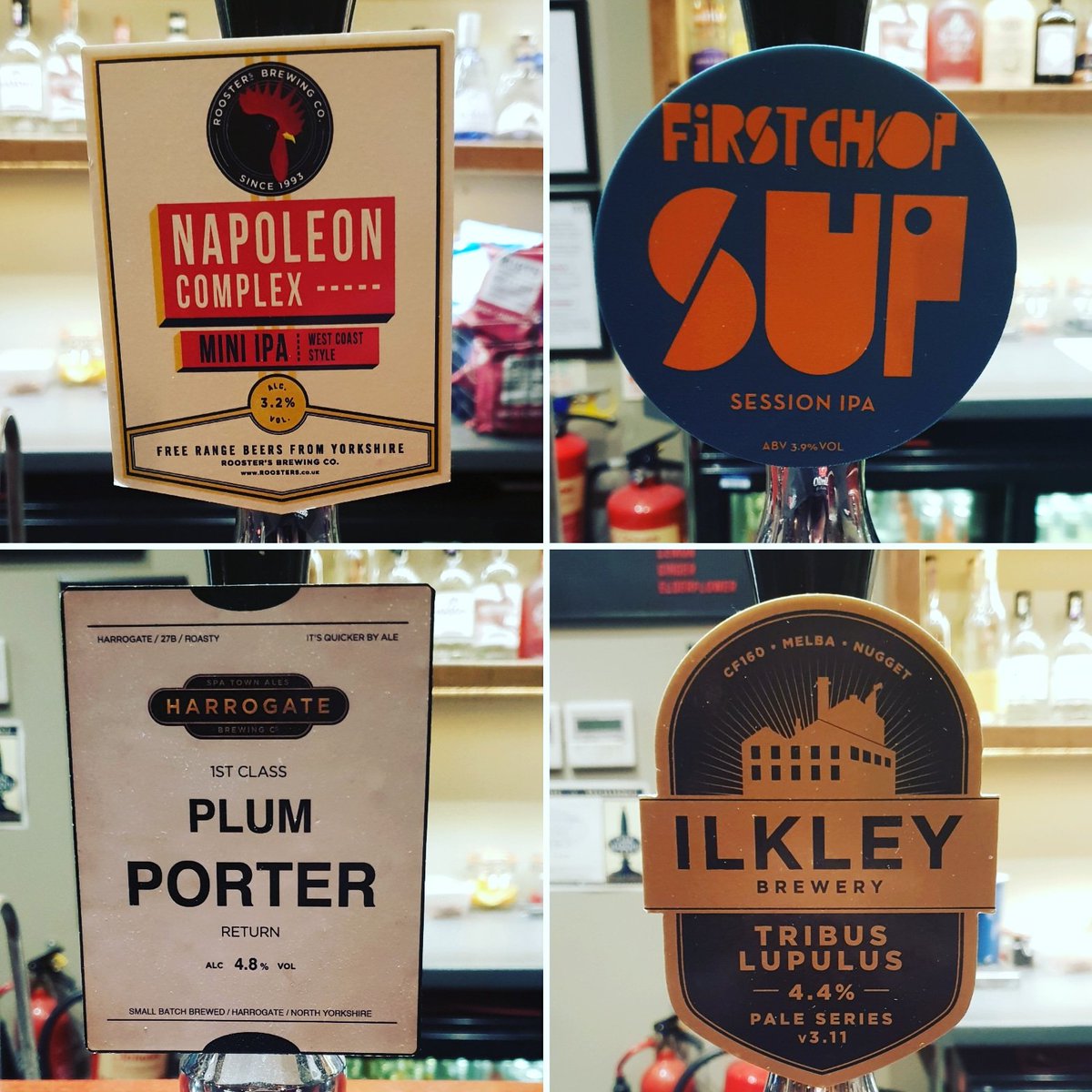themitreinn's tweet photo. Forget Dry January when the beers look this good! @RoostersBrewCo Napoleon Complex is Vegan friendly and @firstchopale SUP is Gluten Free! @Ilkleybrewery @HarrogateBrewCo #tryjanuary #glutenfreebeer #veganbeer #supportpubs #supportbrewers #camra #realale https://t.co/rly3EKX74N