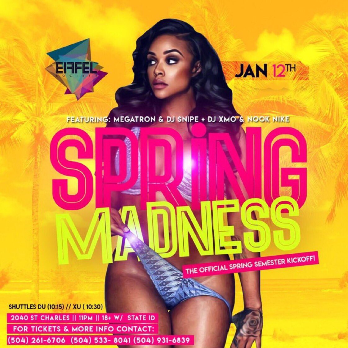 mmj___'s tweet photo. January 11th #2HeadedMonster2K19
https://t.co/Wf2pkixEpD
January 12th #SpringMadness
https://t.co/bPocw5XyZ7
January 19th #PDA2K19
https://t.co/wEKUnzOW2m
January 26th #CHAMPIONSHIPS
https://t.co/h2QvRYMdSn https://t.co/TCt0jfsyDU