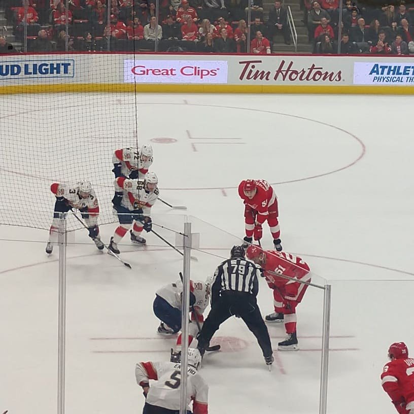 DDDoebler's tweet photo. Some photos I took at the Red Wings Game on New Year's Eve 🚨📸. #RedWings #LGRW https://t.co/sgWVxNKL3S