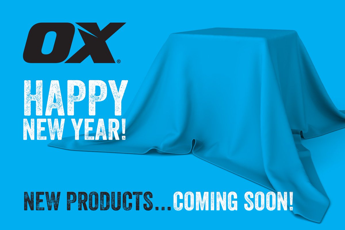 HAPPY NEW YEAR from <a href="/OXtoolsUK/">OX Tools UK</a> We have exciting new products coming soon… FOLLOW US to keep up-to-date!