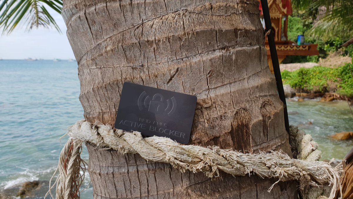 active_blocker's tweet image. Auch im Urlaub ist Ihre Geldbörse und Ihr Reisepass mit unserem ACTIVE BLOCKER immer geschützt. Erhältlich unter: amazon.de/Active-Blocker… 
#activeblocker #rfid #blocker #urlaub #seiwieberta