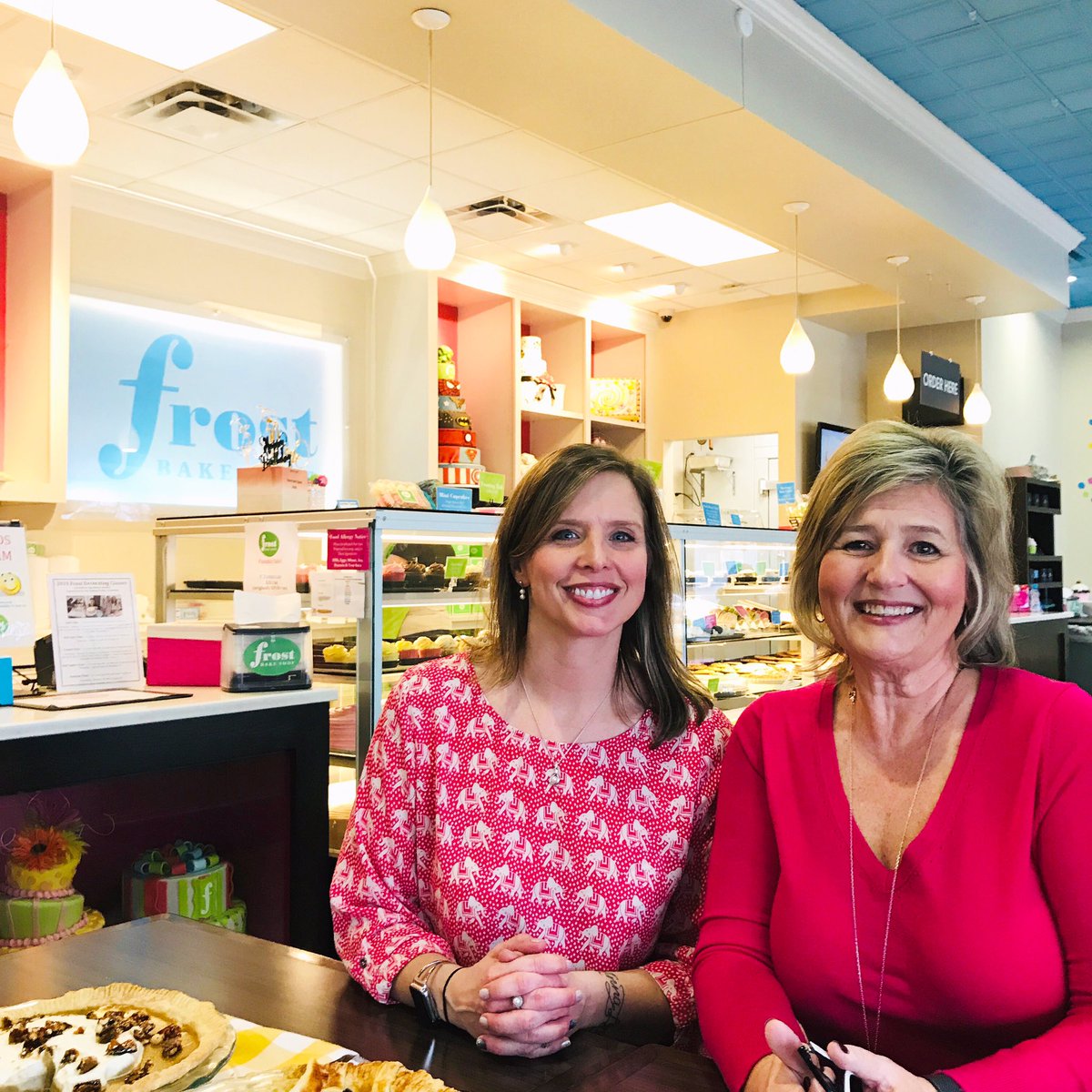 Special thanks to Kristi Kloos (co-owner of <a href="/frostbakeshop/">Frost Bake Shop</a>) and Jennifer Biggs (food and dining editor for <a href="/dailymemphian/">The Daily Memphian</a>) for judging our <a href="/WaitressMusical/">Waitress Musical</a> Baked from the Heart Pie Contest. Winner will be revealed soon! 🥧