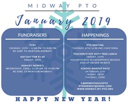 Midway PTO January 2019
#YourFutureOurFocus <a href="/dcsnc/">@DCSNC</a> <a href="/emilylipe66/">Emily Lipe, Ed.D.</a> <a href="/DeanaColey/">Deana Coley</a>