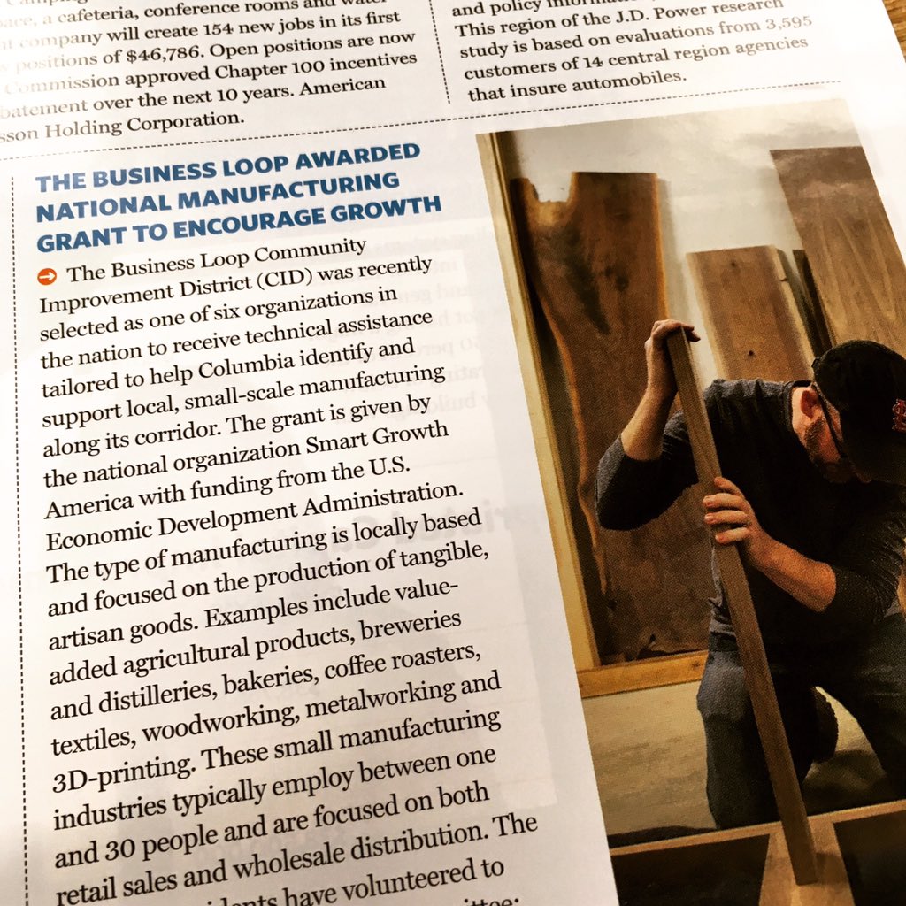 CRE8CoMo's tweet photo. Thanks to CEO Magazine for the shoutout about our small scale manufacturing grant! #thingsaremadehere #comomakes #goodtobeintheloop https://t.co/5oZb80HeiN