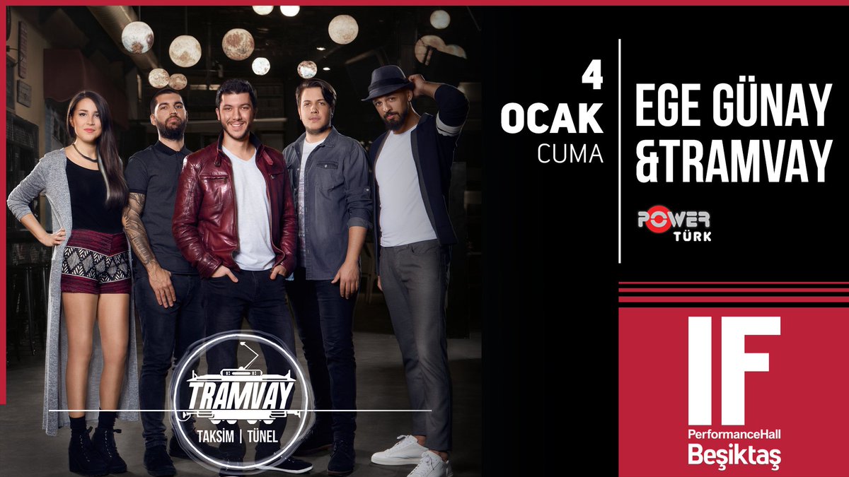 .<a href="/tramvayistanbul/">Tramvay Official</a> &amp; <a href="/EgeGunay/">EgeGunay</a> konseri İstanbul'da! <a href="/IfBesiktas/">IF Beşiktaş</a> desteğiyle 3 üniversiteliye çift kişilik bilet hediye! Detaylar için: bit.ly/2TmjS0o