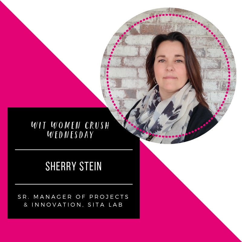 SITAonline's tweet photo. RT @witatl: Today's #WCW is Sherry Stein with @SITAonline. Please join us in celebrating Sherry for doing great work to support women in #STEAM!👏🏆 ! #empowerSTEAM #womeninSTEAM #womenintech #witatl https://t.co/Drhzo5UUOt https://t.co/Y7MqBUZewD