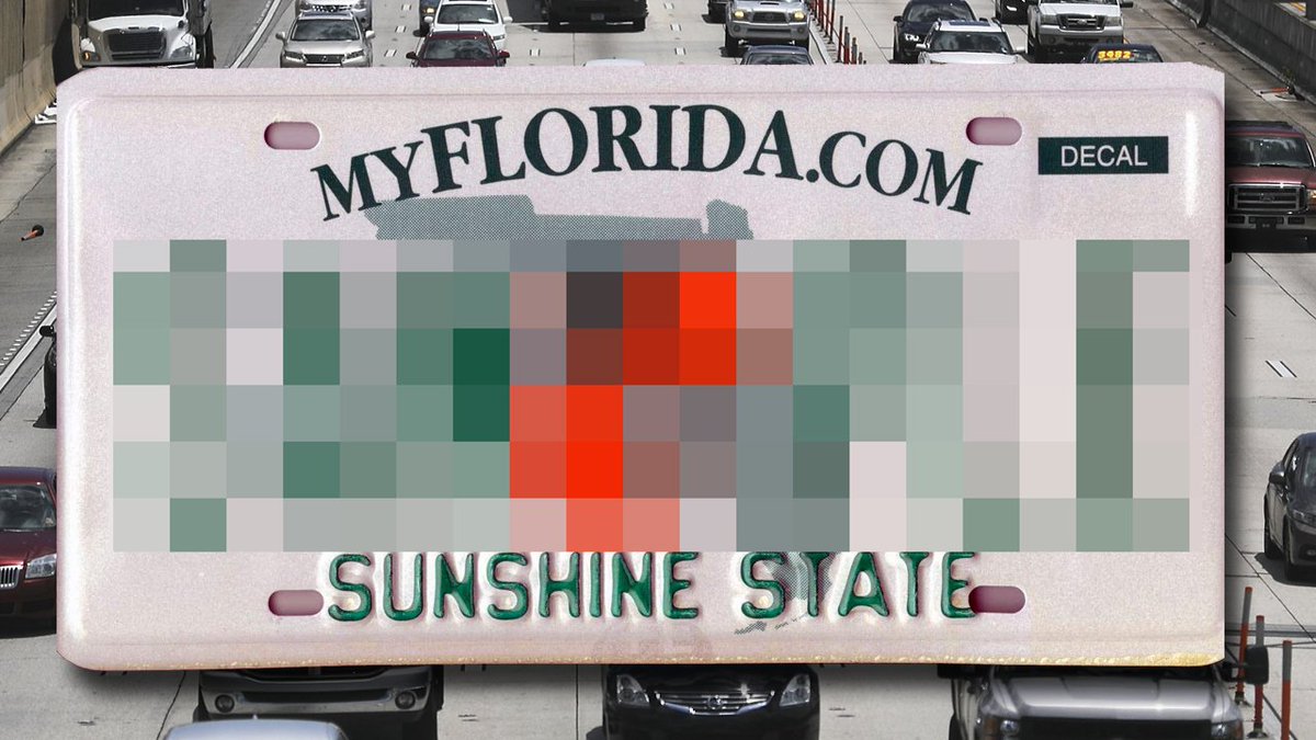Here's a list of Florida vanity plates rejected for being offensive or vulgar bit.ly/2QiVD0Y?utm_so… https://t.co/480FptNGz6