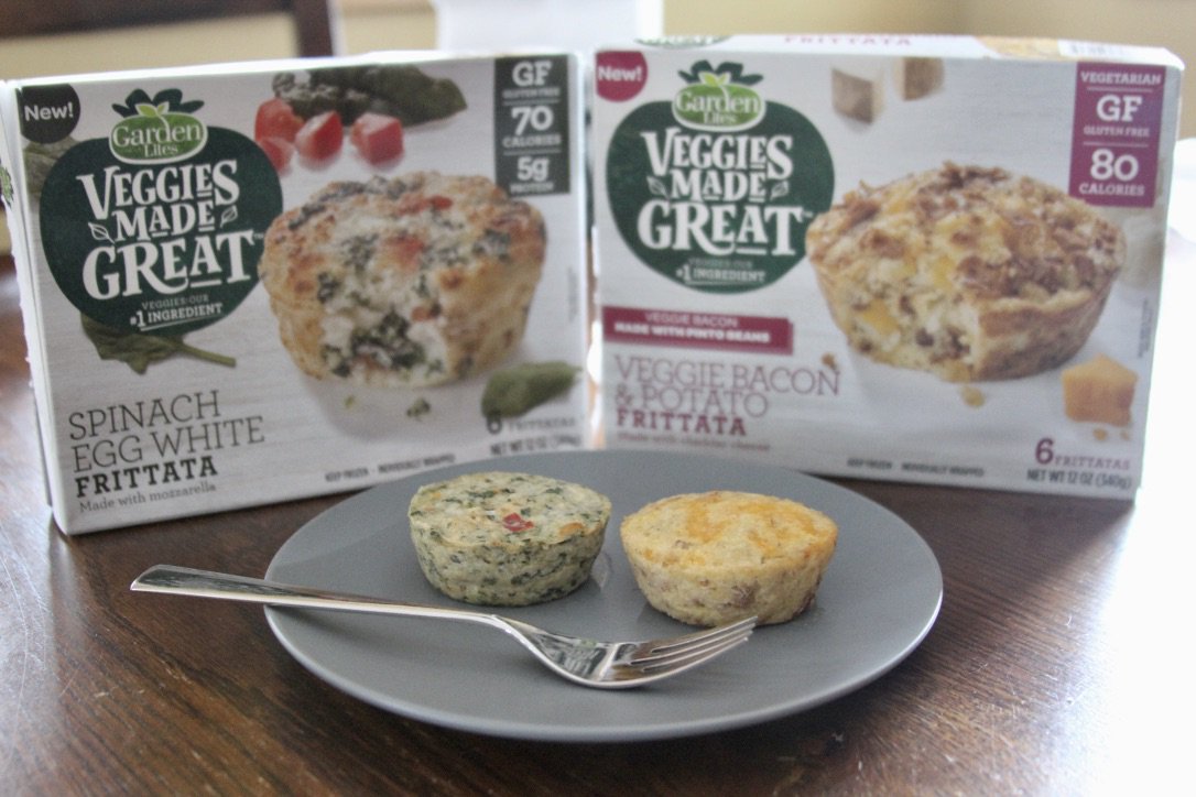 Looking to eat more veggies? Check out @gardenlites -- their delicious snack foods are FULL of veggies and also full of flavor! Their 2 new Frittatas (Spinach Egg White or Veggie Bacon and Potato) are ready in less than a minute and are in Costco stores in the Midwest NOW!! #ad