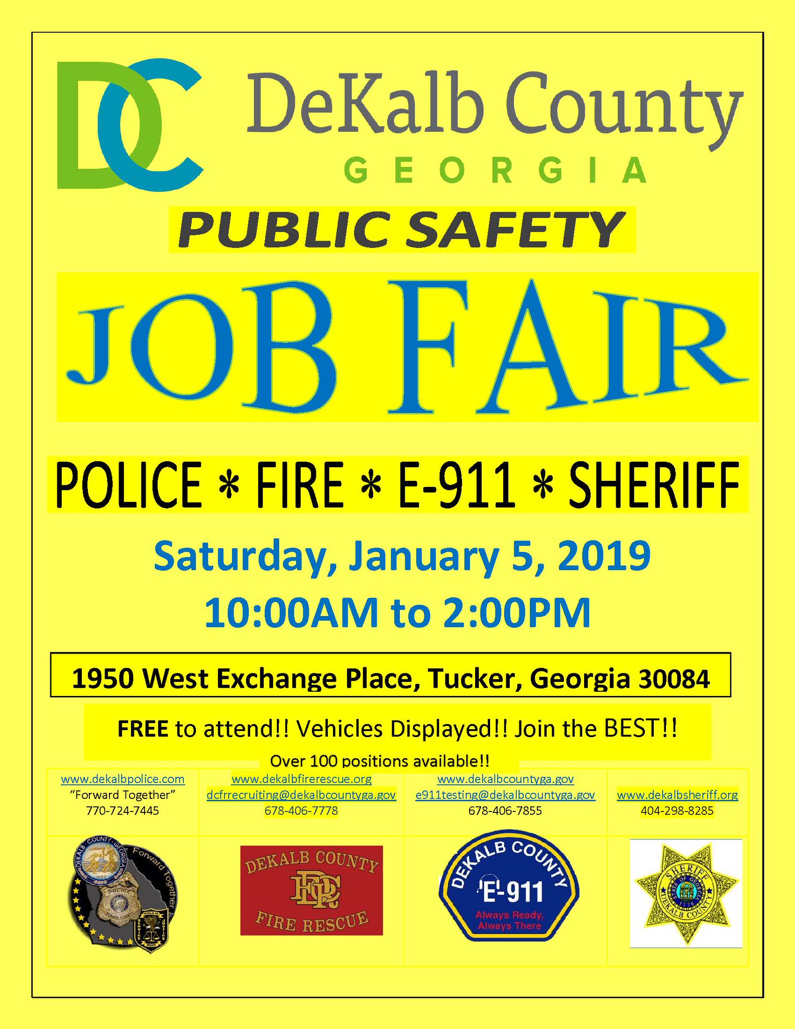 DeKalb County Police on Twitter join us at the DeKalb County