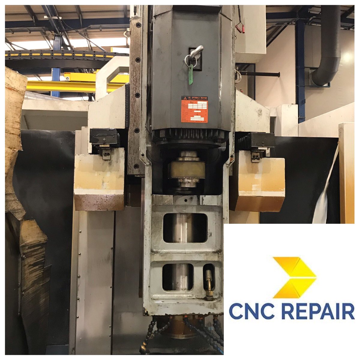 A recent CNC spindle repair by #cncrepair, for all your spindle repair &amp; spindle rebuilds, call us today on 0800 043 1800.
cncrepair.co.uk/blog/spindlere…