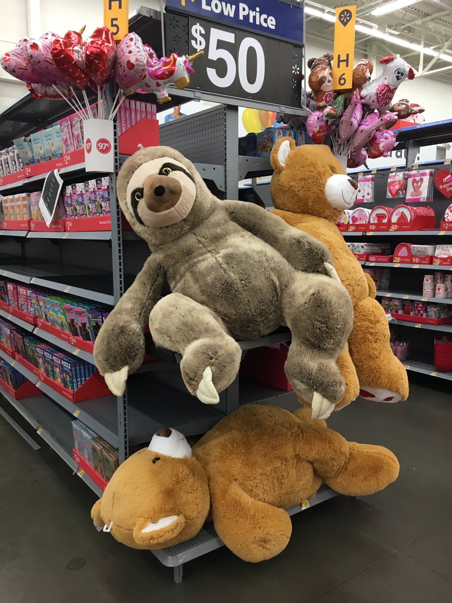 giant stuffed sloth walmart