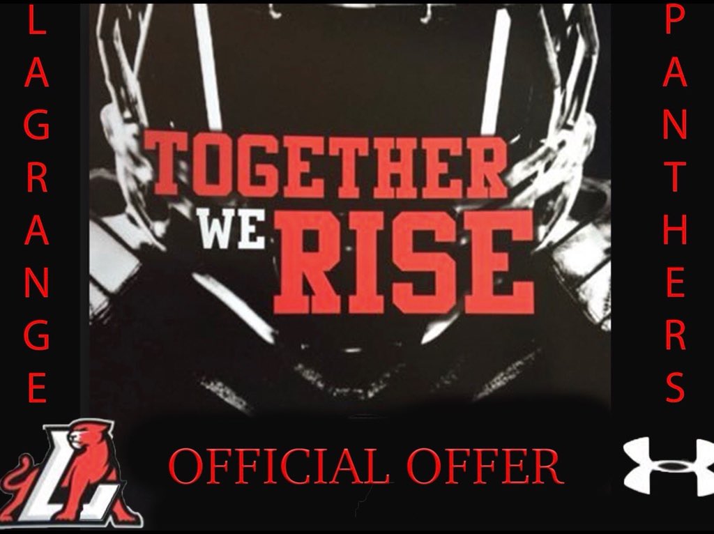 noacruz55's tweet photo. Blessed to have received an offer from LaGrange University 🔴⚫️⚪️
@CoachManningLC https://t.co/hp1NHQVW9w