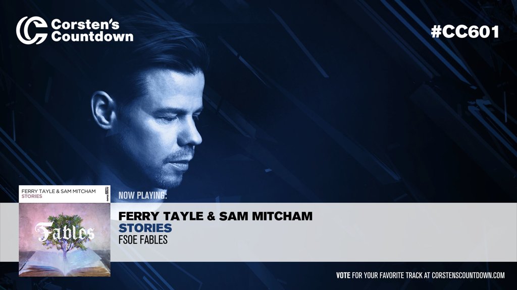 ResonationRadio's tweet photo. 07. Next one up, a new production from @FerryTayle &amp; @SamMitcham; this is “Stories” [@FSOERecordings Fables] #CC601 https://t.co/s8Cii3Z6vM