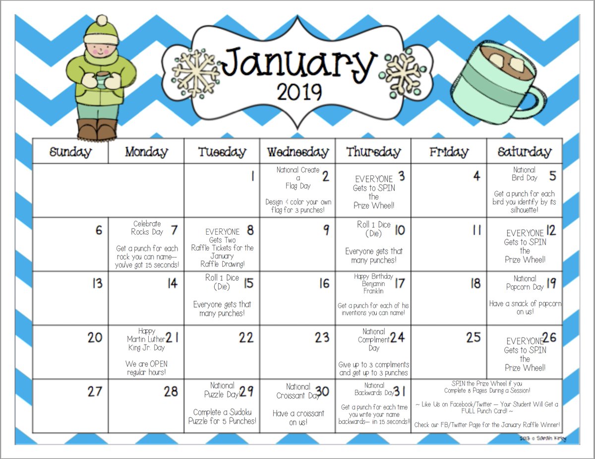 MathStorrs's tweet image. Check out our January 2019 FUN Calendar! Make your child&apos;s 2019 the best it can be! Come to Mathnasium of Storrs for help with math, confidence and fun activities! We&apos;ll help your child CATCH UP! KEEP UP! GET AHEAD!
