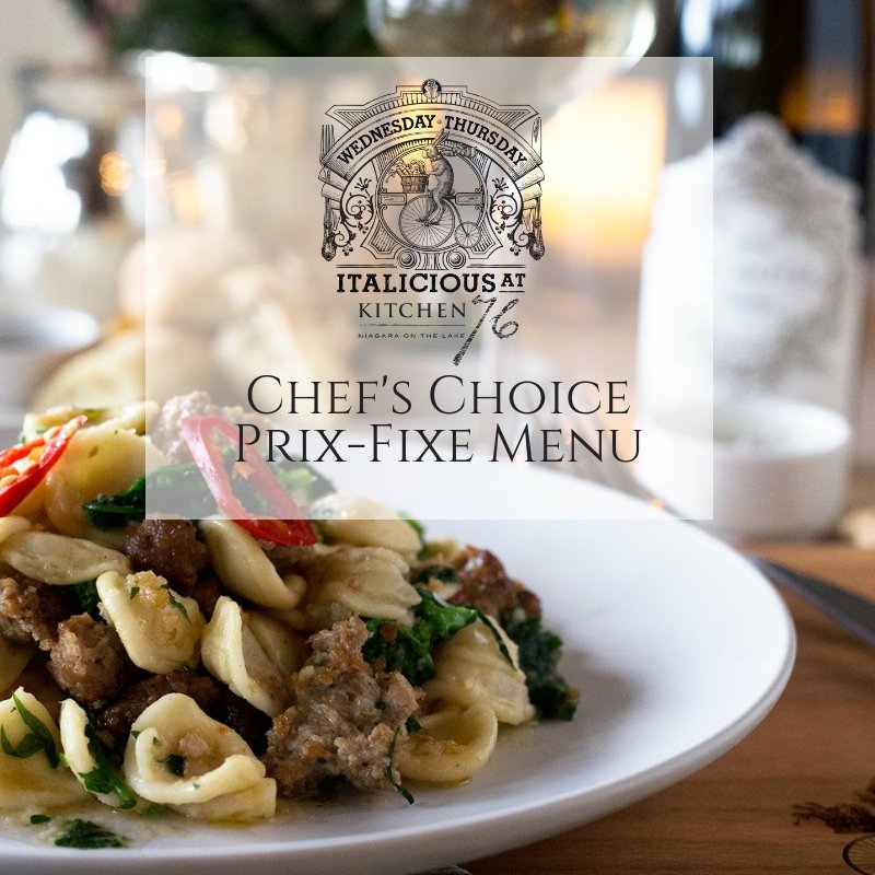 Enjoy more Italicious in 2019! Your choice of set menu is available Wednesday and Thursday throughout the winter. 🍷🍝 🇮🇹

twosistersvineyards.com/Events/Winery-… #Italicious #ItalyLivesInNOTL #WineryWednesday #WineryDining
