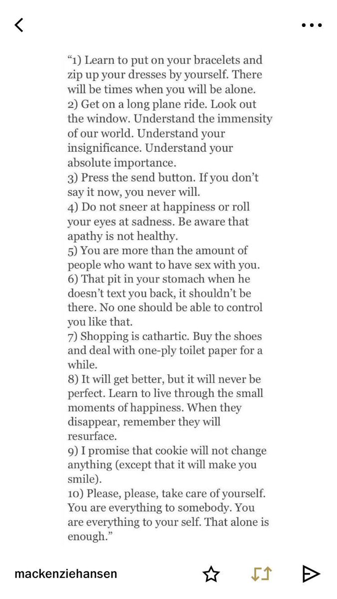 carleefeisel's tweet photo. Here’s to a thread of good ass advice and/or movational words for your 2019! LOVE YOURSELF, my friends! https://t.co/PWfgDLkftv