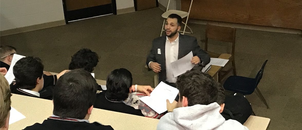 Our new baseball coach, Joe Liciardello, was introduced to his players today.  He has been managing Varsity Baseball at Springside Chestnut Hill Academy in Chestnut Hill, since 2014.  #PatriotNation welcomes Coach Liciardello!