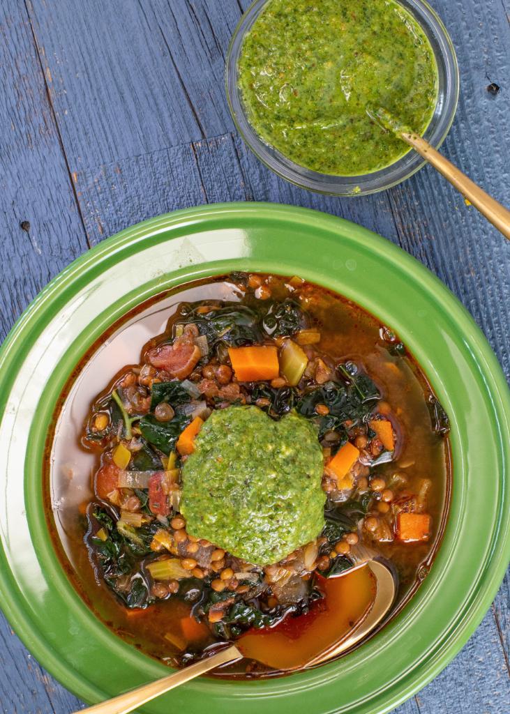 RachaelRayShow's tweet photo. Rach's lentil soup is a New Year's tradition

GET THE RECIPE > https://t.co/ccPXYge9Bm https://t.co/bleCN0mkDk