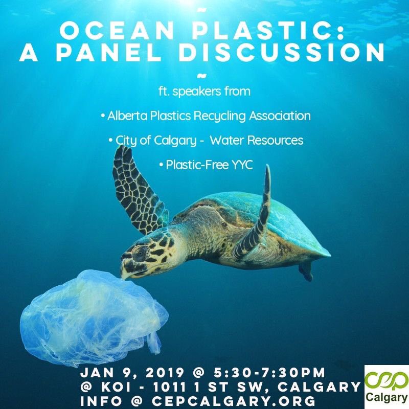CEPCalgary's tweet photo. 1οΈβ£ week till OCEAN PLASTICS: A Panel Discussion with @CEPCalgary!
Details & π« tix at https://t.co/HLTogC8YI8
#yycevents #oceanplastic #plasticpollution https://t.co/VYKGpAmbaf
