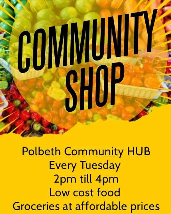 PolbethH's tweet photo. Community Shop for Polbeth
Starts Tuesday 8th January
2-4pm within the HUB
Bring a bag and grab a bargain
#polbeth #community #shoplocal #freshfruit #reducewaste #Local https://t.co/YRx1YsoEvS