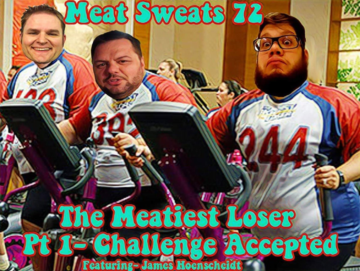 meatsweatspod's tweet photo. New Meat Sweats! @JHoenscheidt challenges us to stop being so fat all the time. We accepted that challenge to show him that fat shaming is wrong. https://t.co/WEpmw65GjC https://t.co/n0BbAkDvlr https://t.co/SvfbUjoPLh