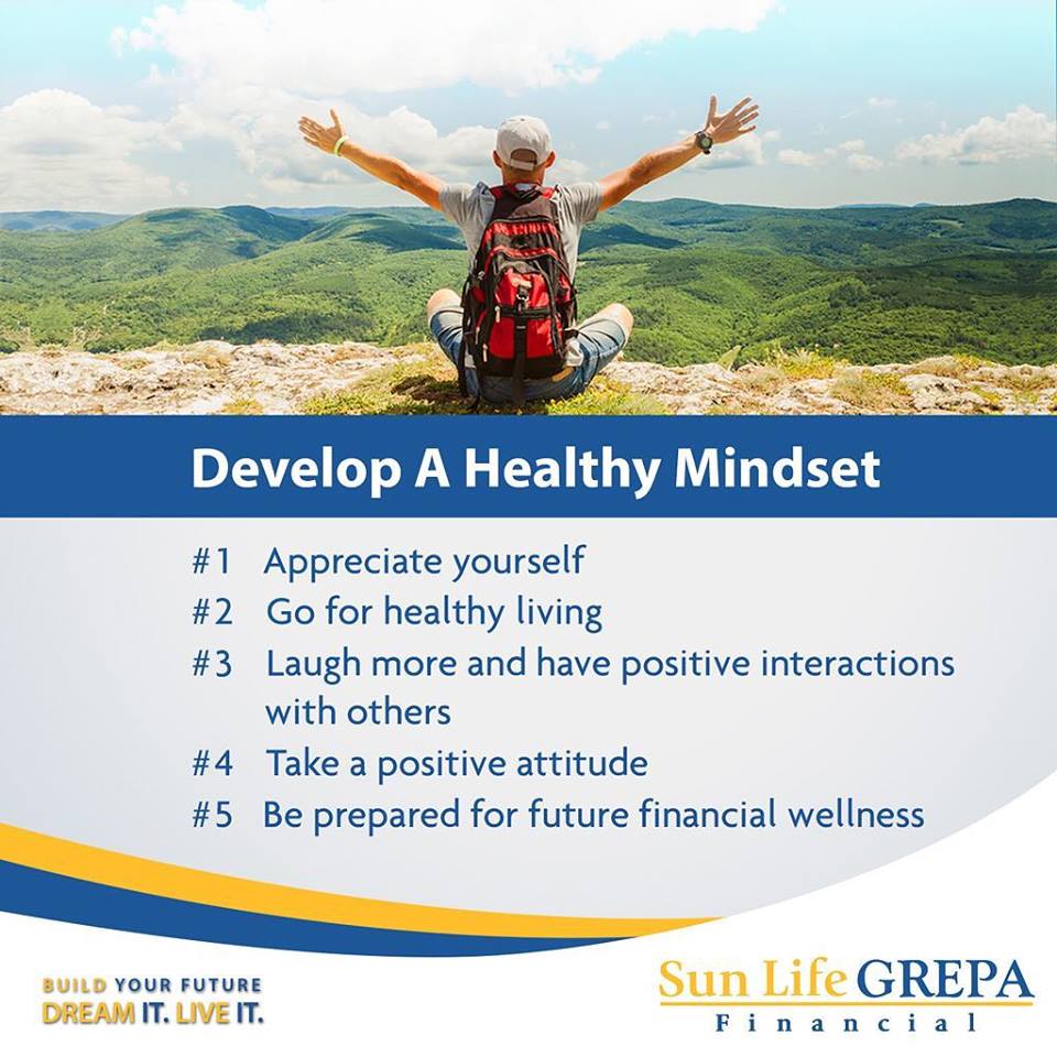 sunlifegrepa_ph's tweet photo. Enjoying a long and satisfying life starts with keeping your mental and emotional health in tip-top shape. Here are some ways to achieve that healthy mindset. #mentalhealthawareness #sunlifegrepa https://t.co/dIGlvEaNwa